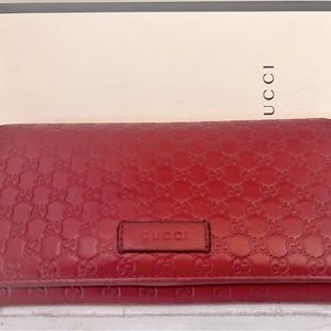 Gucci Microguccisima Continental Wallet